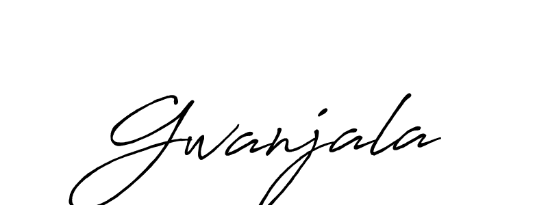 Also You can easily find your signature by using the search form. We will create Gwanjala name handwritten signature images for you free of cost using Antro_Vectra_Bolder sign style. Gwanjala signature style 7 images and pictures png