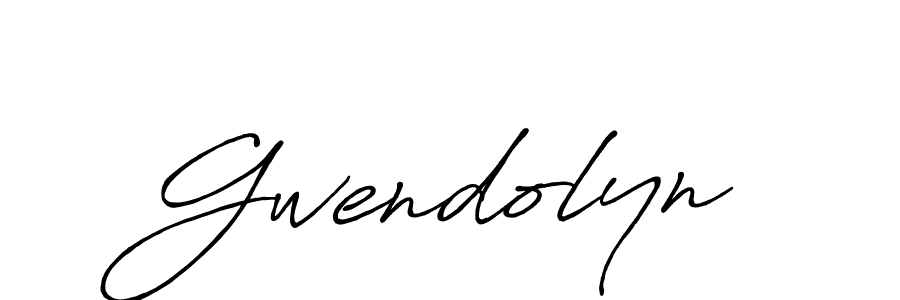 Use a signature maker to create a handwritten signature online. With this signature software, you can design (Antro_Vectra_Bolder) your own signature for name Gwendolyn. Gwendolyn signature style 7 images and pictures png