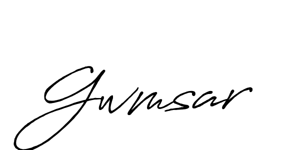 Design your own signature with our free online signature maker. With this signature software, you can create a handwritten (Antro_Vectra_Bolder) signature for name Gwmsar. Gwmsar signature style 7 images and pictures png