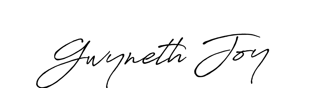 You should practise on your own different ways (Antro_Vectra_Bolder) to write your name (Gwyneth Joy) in signature. don't let someone else do it for you. Gwyneth Joy signature style 7 images and pictures png