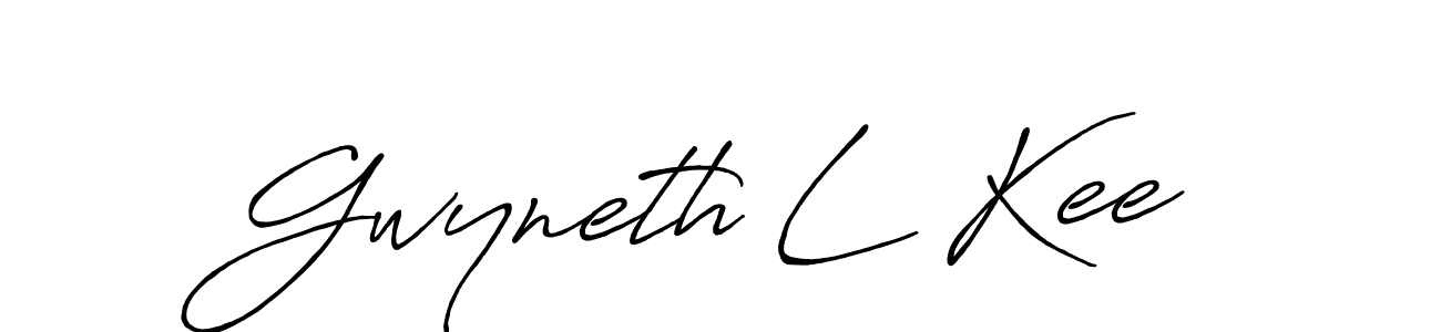 Also You can easily find your signature by using the search form. We will create Gwyneth L Kee name handwritten signature images for you free of cost using Antro_Vectra_Bolder sign style. Gwyneth L Kee signature style 7 images and pictures png