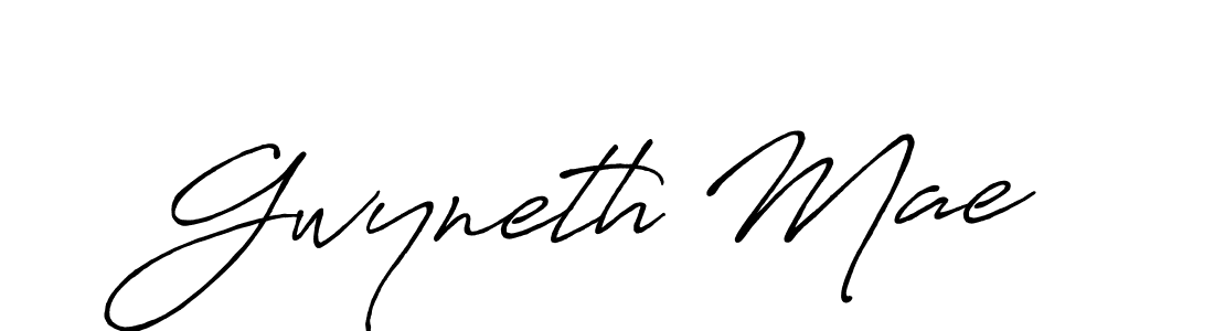 How to make Gwyneth Mae signature? Antro_Vectra_Bolder is a professional autograph style. Create handwritten signature for Gwyneth Mae name. Gwyneth Mae signature style 7 images and pictures png