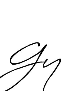 It looks lik you need a new signature style for name Gy. Design unique handwritten (Antro_Vectra_Bolder) signature with our free signature maker in just a few clicks. Gy signature style 7 images and pictures png