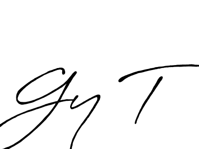 Best and Professional Signature Style for Gy T. Antro_Vectra_Bolder Best Signature Style Collection. Gy T signature style 7 images and pictures png