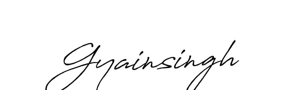 It looks lik you need a new signature style for name Gyainsingh. Design unique handwritten (Antro_Vectra_Bolder) signature with our free signature maker in just a few clicks. Gyainsingh signature style 7 images and pictures png