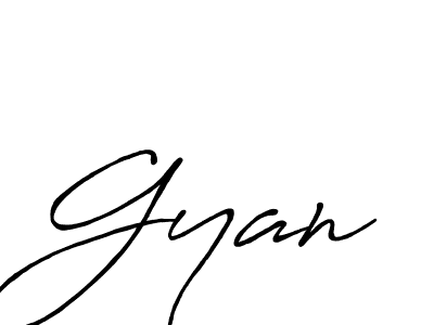 It looks lik you need a new signature style for name Gyan. Design unique handwritten (Antro_Vectra_Bolder) signature with our free signature maker in just a few clicks. Gyan signature style 7 images and pictures png