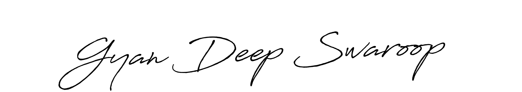 Make a beautiful signature design for name Gyan Deep Swaroop. Use this online signature maker to create a handwritten signature for free. Gyan Deep Swaroop signature style 7 images and pictures png