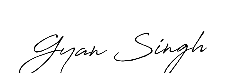 It looks lik you need a new signature style for name Gyan Singh. Design unique handwritten (Antro_Vectra_Bolder) signature with our free signature maker in just a few clicks. Gyan Singh signature style 7 images and pictures png