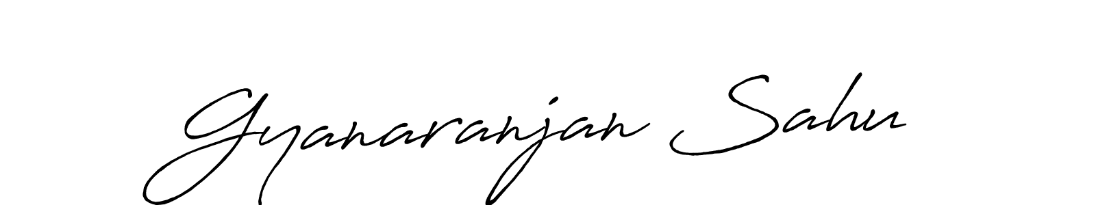 Antro_Vectra_Bolder is a professional signature style that is perfect for those who want to add a touch of class to their signature. It is also a great choice for those who want to make their signature more unique. Get Gyanaranjan Sahu name to fancy signature for free. Gyanaranjan Sahu signature style 7 images and pictures png