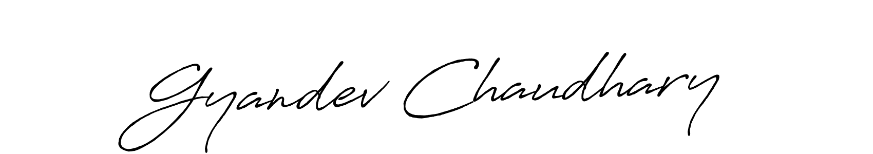 Make a beautiful signature design for name Gyandev Chaudhary. Use this online signature maker to create a handwritten signature for free. Gyandev Chaudhary signature style 7 images and pictures png