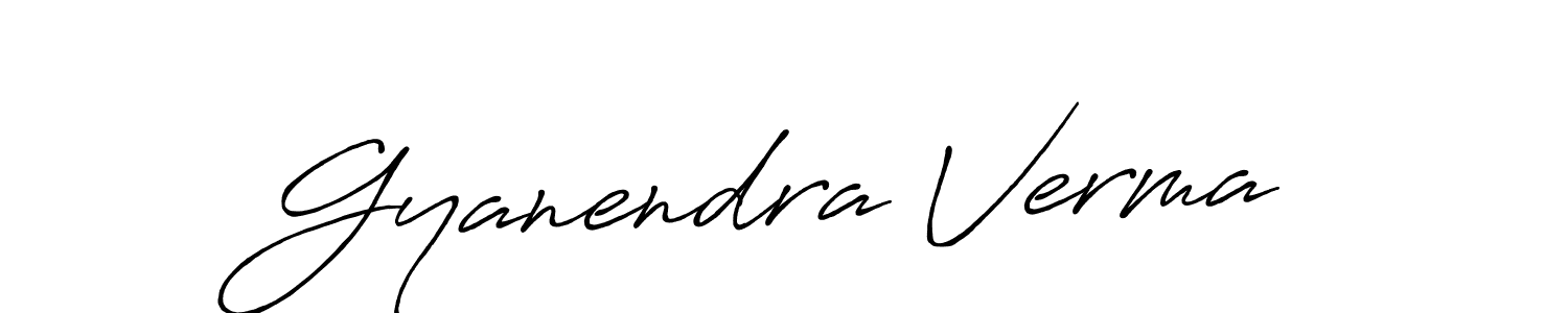 Make a beautiful signature design for name Gyanendra Verma. Use this online signature maker to create a handwritten signature for free. Gyanendra Verma signature style 7 images and pictures png