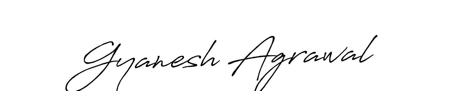 Use a signature maker to create a handwritten signature online. With this signature software, you can design (Antro_Vectra_Bolder) your own signature for name Gyanesh Agrawal. Gyanesh Agrawal signature style 7 images and pictures png