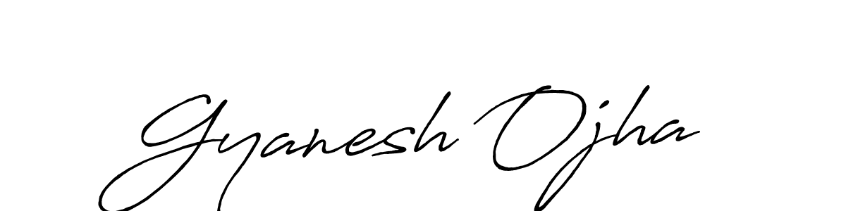 Also You can easily find your signature by using the search form. We will create Gyanesh Ojha name handwritten signature images for you free of cost using Antro_Vectra_Bolder sign style. Gyanesh Ojha signature style 7 images and pictures png