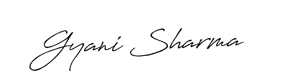 Check out images of Autograph of Gyani Sharma name. Actor Gyani Sharma Signature Style. Antro_Vectra_Bolder is a professional sign style online. Gyani Sharma signature style 7 images and pictures png