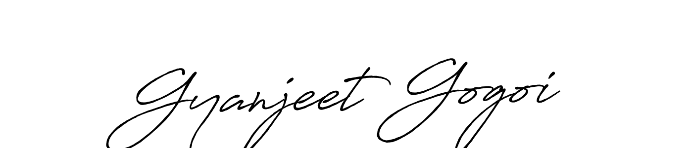 It looks lik you need a new signature style for name Gyanjeet Gogoi. Design unique handwritten (Antro_Vectra_Bolder) signature with our free signature maker in just a few clicks. Gyanjeet Gogoi signature style 7 images and pictures png