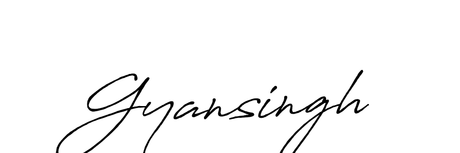 It looks lik you need a new signature style for name Gyansingh. Design unique handwritten (Antro_Vectra_Bolder) signature with our free signature maker in just a few clicks. Gyansingh signature style 7 images and pictures png