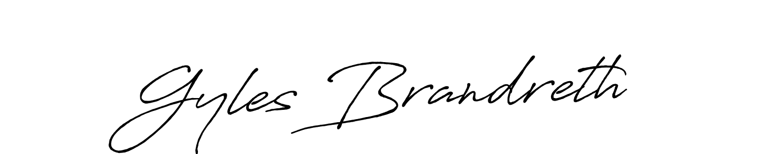 Also we have Gyles Brandreth name is the best signature style. Create professional handwritten signature collection using Antro_Vectra_Bolder autograph style. Gyles Brandreth signature style 7 images and pictures png