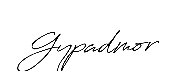 Design your own signature with our free online signature maker. With this signature software, you can create a handwritten (Antro_Vectra_Bolder) signature for name Gypadmor. Gypadmor signature style 7 images and pictures png