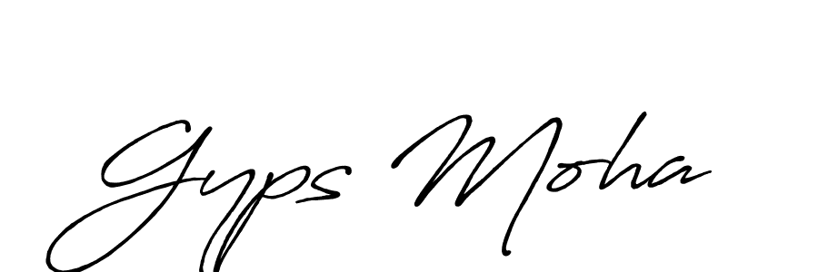 Make a short Gyps Moha signature style. Manage your documents anywhere anytime using Antro_Vectra_Bolder. Create and add eSignatures, submit forms, share and send files easily. Gyps Moha signature style 7 images and pictures png
