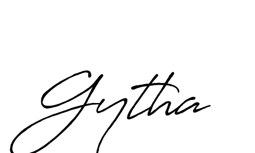 Make a beautiful signature design for name Gytha. Use this online signature maker to create a handwritten signature for free. Gytha signature style 7 images and pictures png