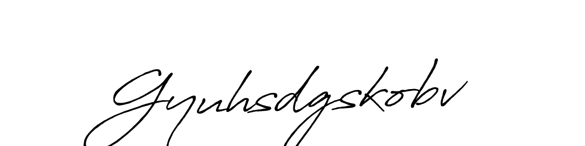 It looks lik you need a new signature style for name Gyuhsdgskobv. Design unique handwritten (Antro_Vectra_Bolder) signature with our free signature maker in just a few clicks. Gyuhsdgskobv signature style 7 images and pictures png
