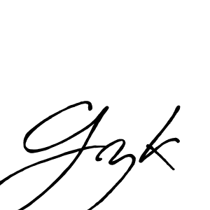 How to Draw Gzk signature style? Antro_Vectra_Bolder is a latest design signature styles for name Gzk. Gzk signature style 7 images and pictures png