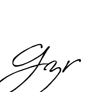 Also You can easily find your signature by using the search form. We will create Gzr name handwritten signature images for you free of cost using Antro_Vectra_Bolder sign style. Gzr signature style 7 images and pictures png