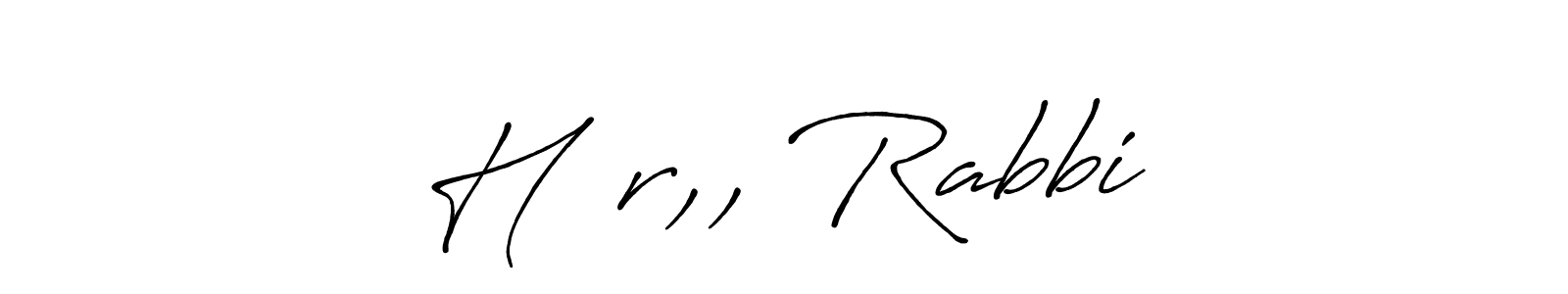 Make a short H❤️r,, Rabbi signature style. Manage your documents anywhere anytime using Antro_Vectra_Bolder. Create and add eSignatures, submit forms, share and send files easily. H❤️r,, Rabbi signature style 7 images and pictures png