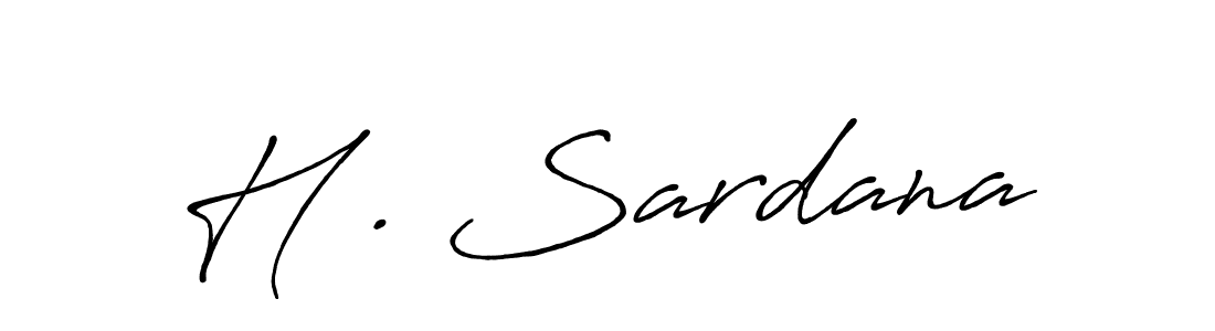 How to Draw H . Sardana signature style? Antro_Vectra_Bolder is a latest design signature styles for name H . Sardana. H . Sardana signature style 7 images and pictures png