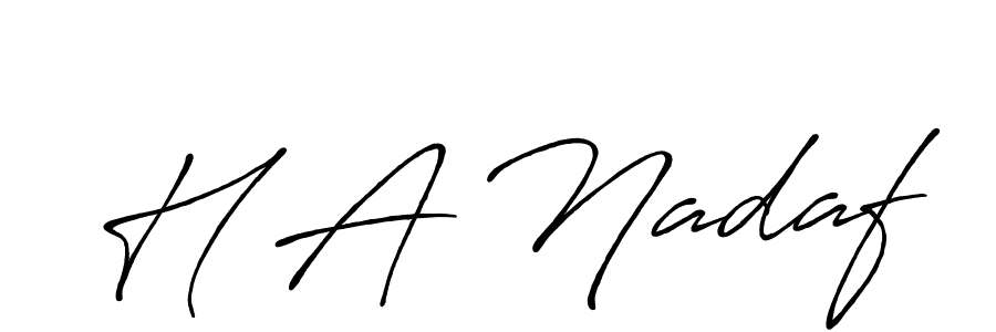 Once you've used our free online signature maker to create your best signature Antro_Vectra_Bolder style, it's time to enjoy all of the benefits that H A Nadaf name signing documents. H A Nadaf signature style 7 images and pictures png