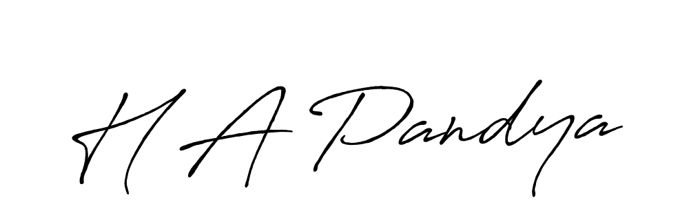 Here are the top 10 professional signature styles for the name H A Pandya. These are the best autograph styles you can use for your name. H A Pandya signature style 7 images and pictures png