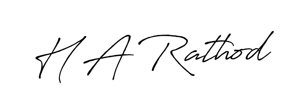 Also You can easily find your signature by using the search form. We will create H A Rathod name handwritten signature images for you free of cost using Antro_Vectra_Bolder sign style. H A Rathod signature style 7 images and pictures png