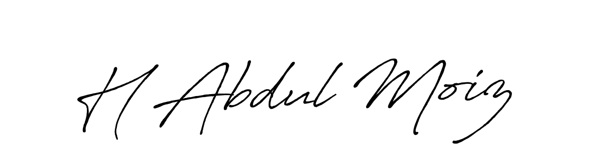 Once you've used our free online signature maker to create your best signature Antro_Vectra_Bolder style, it's time to enjoy all of the benefits that H Abdul Moiz name signing documents. H Abdul Moiz signature style 7 images and pictures png