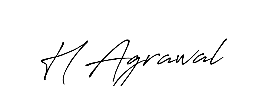 Best and Professional Signature Style for H Agrawal. Antro_Vectra_Bolder Best Signature Style Collection. H Agrawal signature style 7 images and pictures png