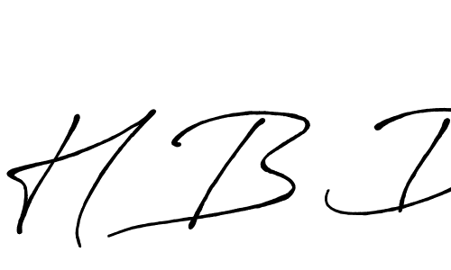 The best way (Antro_Vectra_Bolder) to make a short signature is to pick only two or three words in your name. The name H B D include a total of six letters. For converting this name. H B D signature style 7 images and pictures png