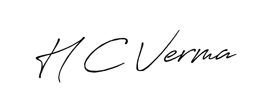 Once you've used our free online signature maker to create your best signature Antro_Vectra_Bolder style, it's time to enjoy all of the benefits that H C Verma name signing documents. H C Verma signature style 7 images and pictures png