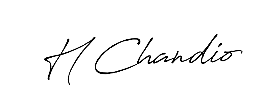 Best and Professional Signature Style for H Chandio. Antro_Vectra_Bolder Best Signature Style Collection. H Chandio signature style 7 images and pictures png