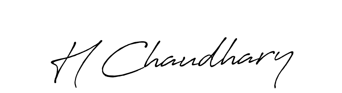 Antro_Vectra_Bolder is a professional signature style that is perfect for those who want to add a touch of class to their signature. It is also a great choice for those who want to make their signature more unique. Get H Chaudhary name to fancy signature for free. H Chaudhary signature style 7 images and pictures png