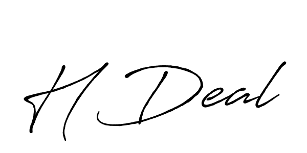 See photos of H Deal official signature by Spectra . Check more albums & portfolios. Read reviews & check more about Antro_Vectra_Bolder font. H Deal signature style 7 images and pictures png