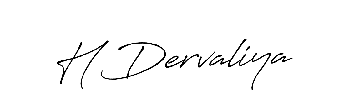How to Draw H Dervaliya signature style? Antro_Vectra_Bolder is a latest design signature styles for name H Dervaliya. H Dervaliya signature style 7 images and pictures png