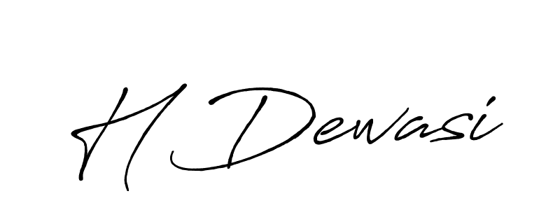 It looks lik you need a new signature style for name H Dewasi. Design unique handwritten (Antro_Vectra_Bolder) signature with our free signature maker in just a few clicks. H Dewasi signature style 7 images and pictures png