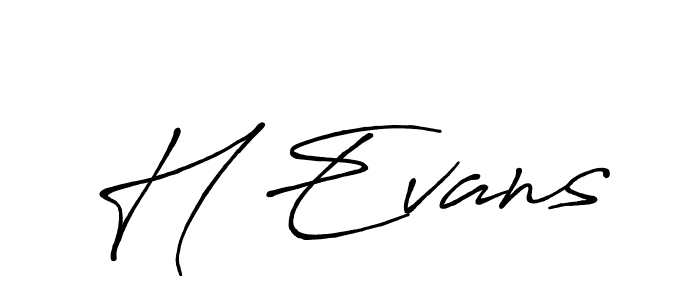 Make a beautiful signature design for name H Evans. Use this online signature maker to create a handwritten signature for free. H Evans signature style 7 images and pictures png
