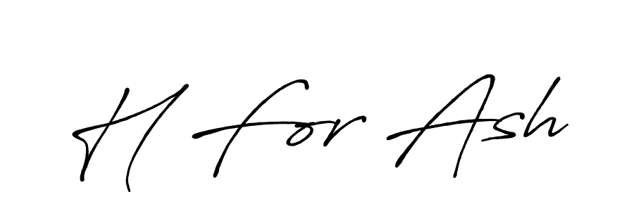 Use a signature maker to create a handwritten signature online. With this signature software, you can design (Antro_Vectra_Bolder) your own signature for name H For Ash. H For Ash signature style 7 images and pictures png