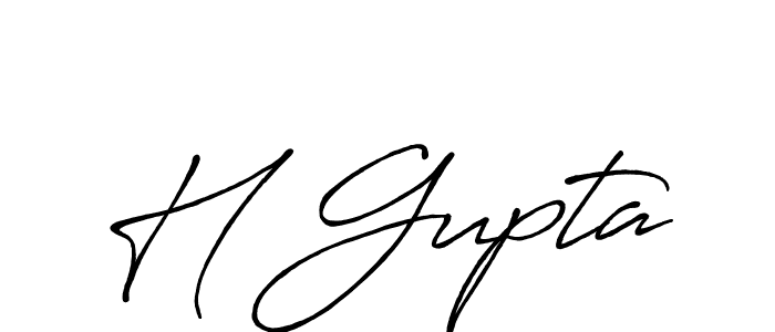 Here are the top 10 professional signature styles for the name H Gupta. These are the best autograph styles you can use for your name. H Gupta signature style 7 images and pictures png