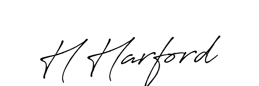 Antro_Vectra_Bolder is a professional signature style that is perfect for those who want to add a touch of class to their signature. It is also a great choice for those who want to make their signature more unique. Get H Harford name to fancy signature for free. H Harford signature style 7 images and pictures png