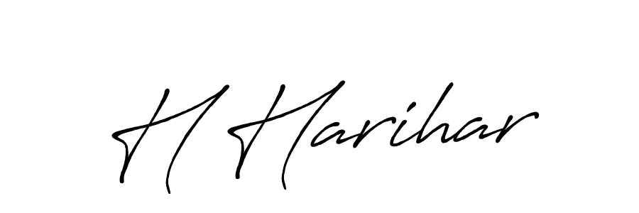 How to Draw H Harihar signature style? Antro_Vectra_Bolder is a latest design signature styles for name H Harihar. H Harihar signature style 7 images and pictures png