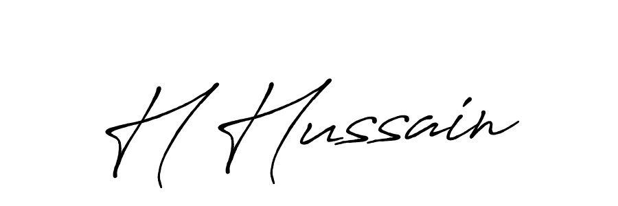 Here are the top 10 professional signature styles for the name H Hussain. These are the best autograph styles you can use for your name. H Hussain signature style 7 images and pictures png