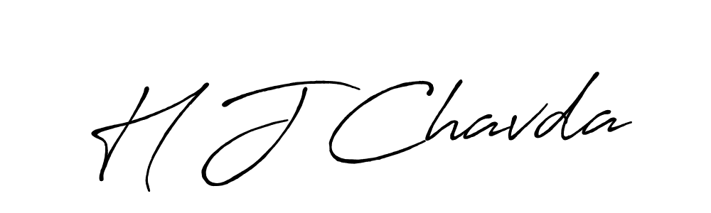 This is the best signature style for the H J Chavda name. Also you like these signature font (Antro_Vectra_Bolder). Mix name signature. H J Chavda signature style 7 images and pictures png