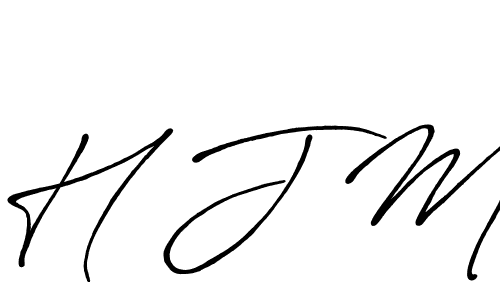 How to Draw H J M signature style? Antro_Vectra_Bolder is a latest design signature styles for name H J M. H J M signature style 7 images and pictures png