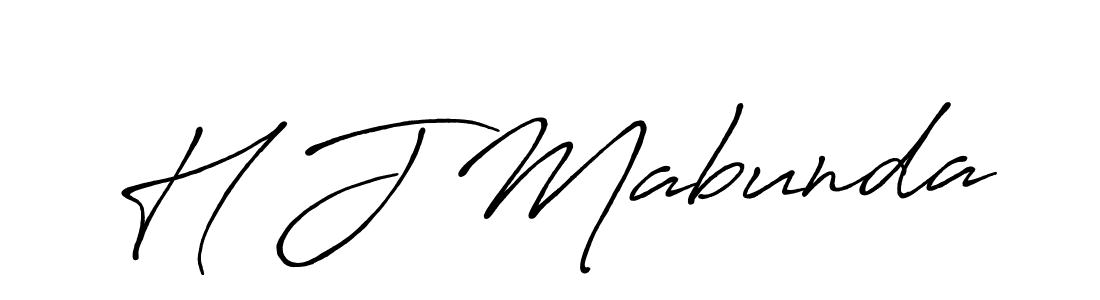 How to Draw H J Mabunda signature style? Antro_Vectra_Bolder is a latest design signature styles for name H J Mabunda. H J Mabunda signature style 7 images and pictures png